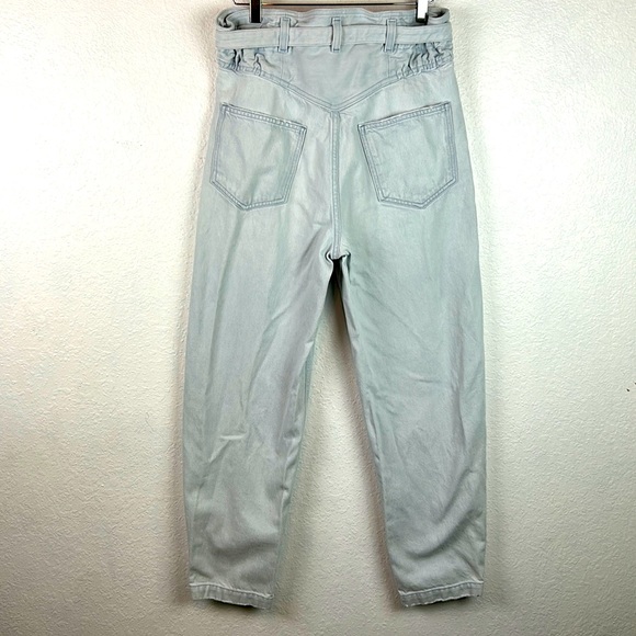 Agolde Riya Tappered paper bag high waist baggy jeans Size 27 - Picture 8 of 10